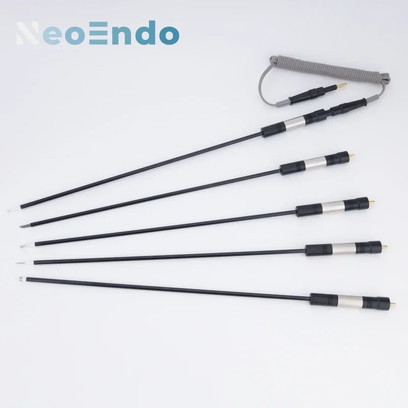 2026 New Laparoscopic Monopolar Electrode Hook, . Use Laparoscopy Electric Coagulation Ballpoint, ., Spatula, Knife