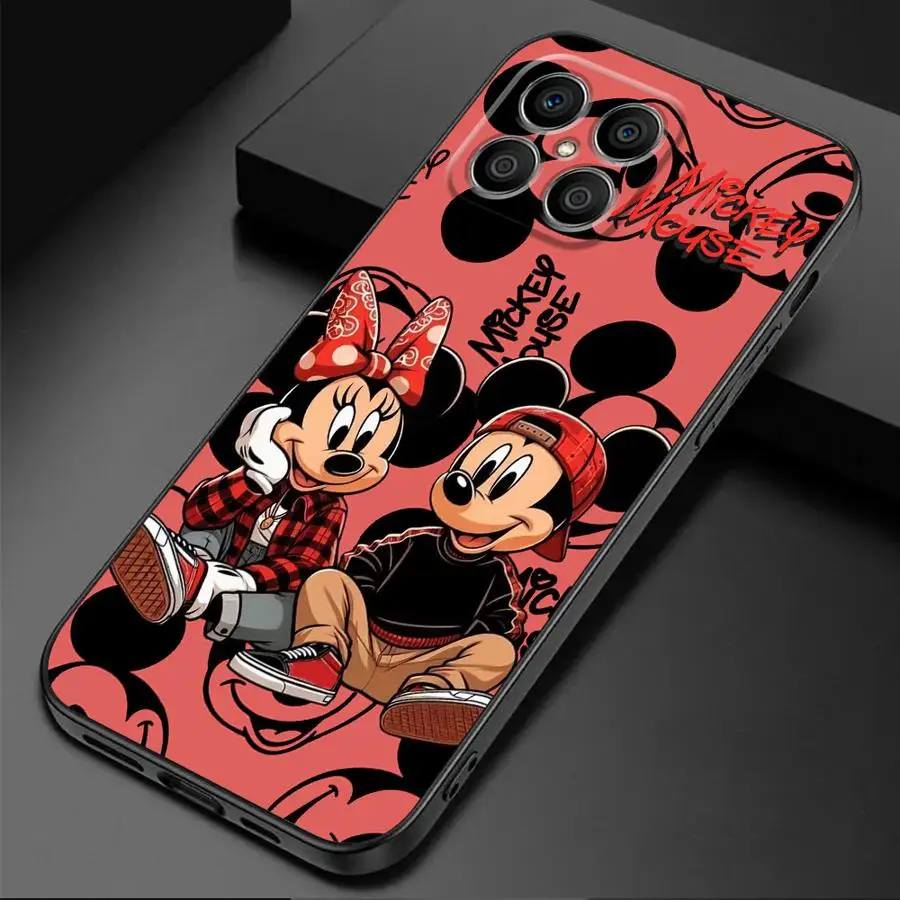 Disney Mickey Minnie Mouse Cool Phone Case for Honor 90 Pro 8X X8 X9a X8a 70 X6a X6 Magic5 Lite X7 Magic5 Back TPU Soft Cover