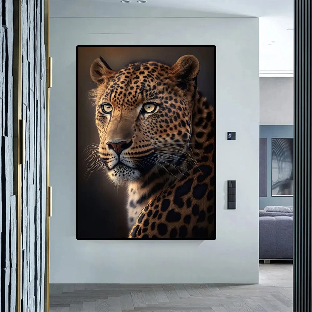 5D pittura diamante fai da te animale leone leopardo cervo mosaico ricamo trapano completo punto croce strass decorazioni per la casa J3535