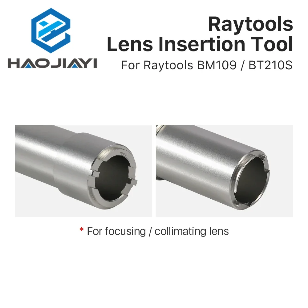 Focusing Lens Insertion Tool D28 for Collimating Focusing Lens on Raytools BT210S/BM109 Fiber Laser Cutting Head