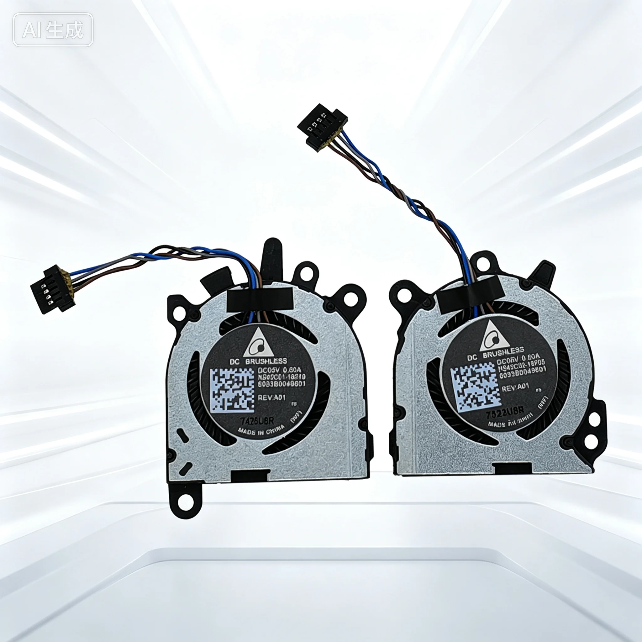 Replacement Cooling Fan for HP ENVY 13 AB 13 ab026TU CPU GPU