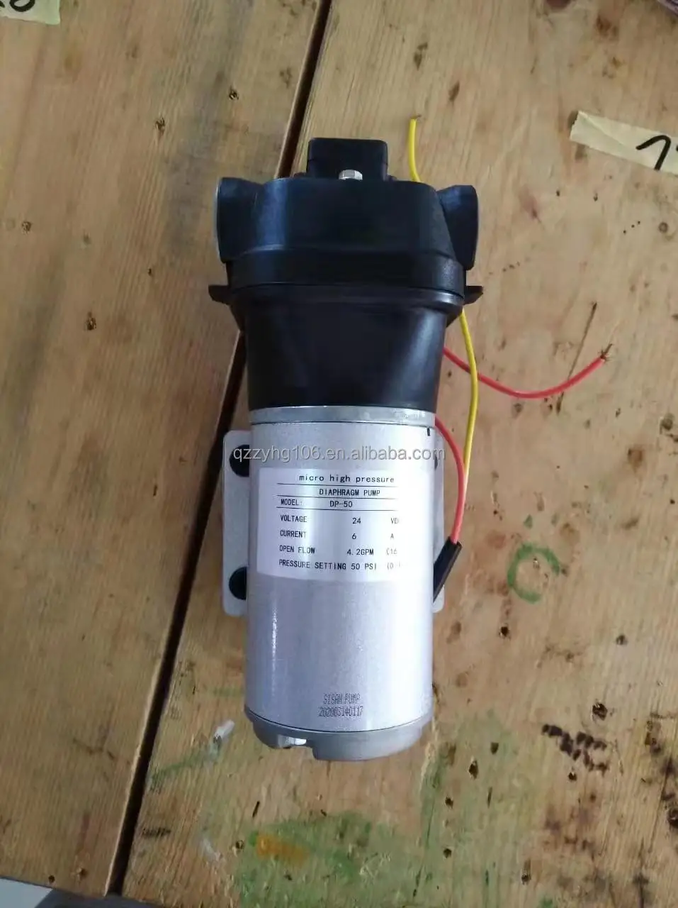 Diaphragm pump DP-60 DC 24v water pump high pressure can support DDP