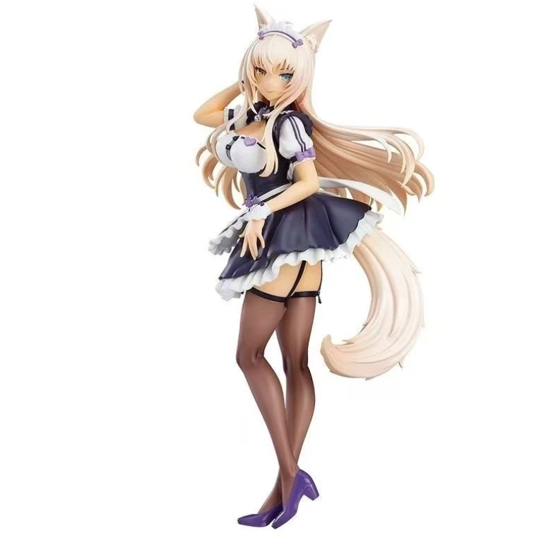 Beautiful girl doll Sexy and alluring catgirl Maid Red Bean Coconut Anime around animation figure gift toy bookshelf ornament