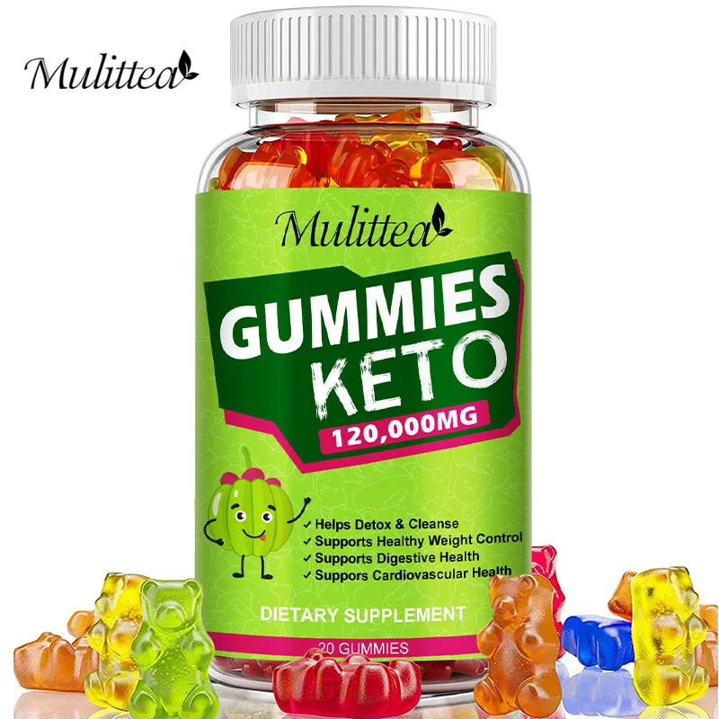 Mulittea Keto Gummies Apple Cider Vinegar For Fat Burner Flat Belly Digestion Detox & Immune Metabolism Diet Weight Management