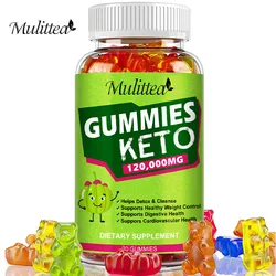 Mulittea Keto Gummies Apple Cider Vinegar For Fat Burner Flat Belly Digestion Detox & Immune Metabolism Diet Weight Management