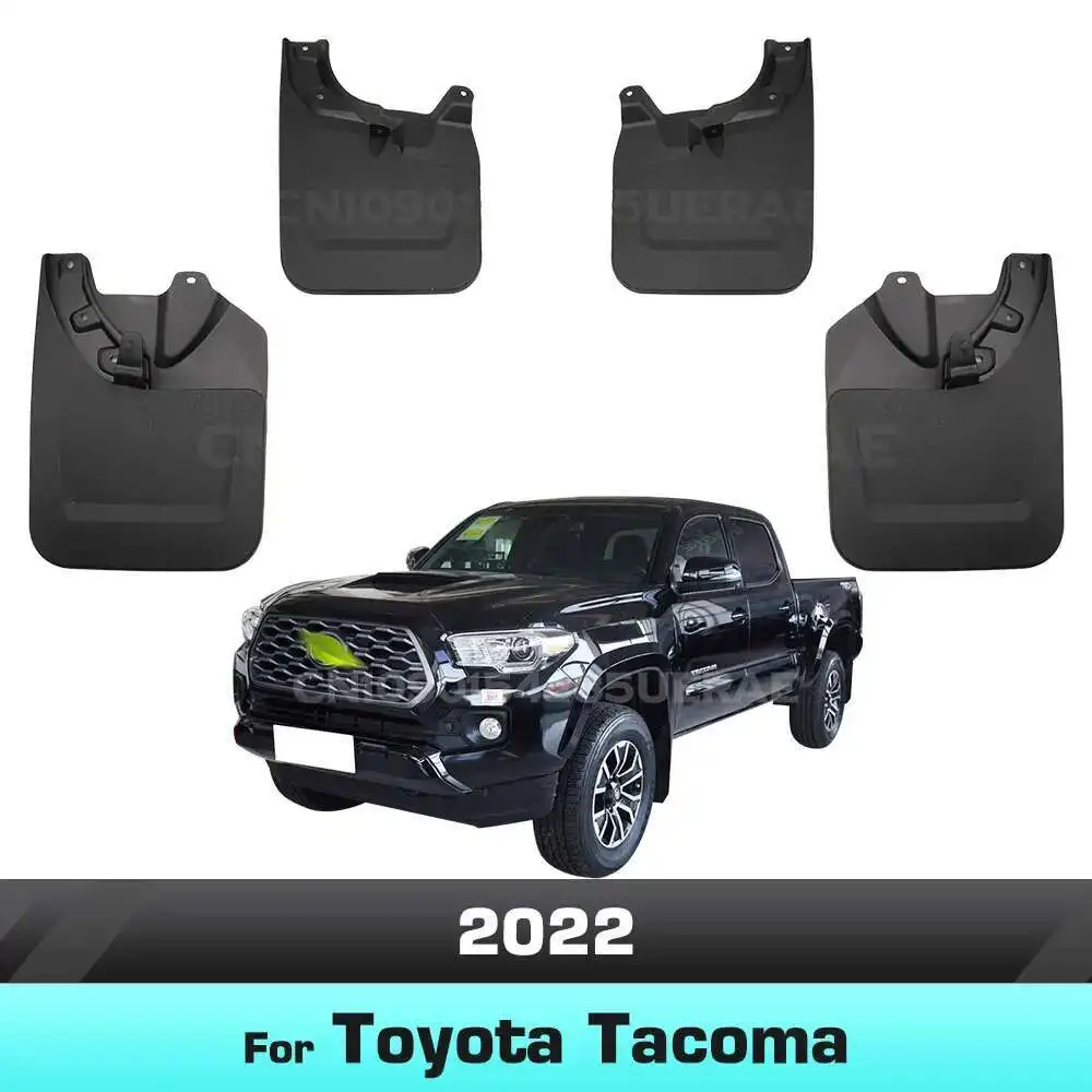 

For Toyota Tacoma 2022 2023 2024 Fender Mudguard Mud Flaps Guard Splash Flap Mudguards Car Accessories