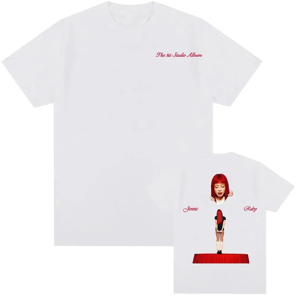 Jenny Ruby 2026 MadCool Music Festival Double-sided Pattern K-pop Cotton Men's and Women's Universal Short-Sleeved T-Shirt - view 4