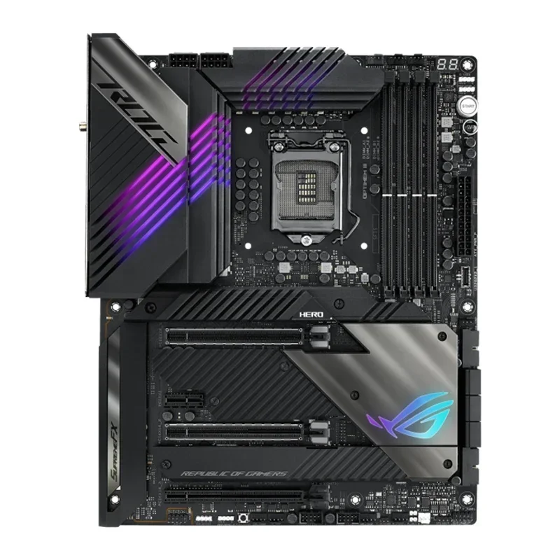 ASUS ROG Maximus XIII Hero (WiFi 6E) Z590 LGA 1200 (Intel 11th/10th Gen) ATX Gaming Motherboard