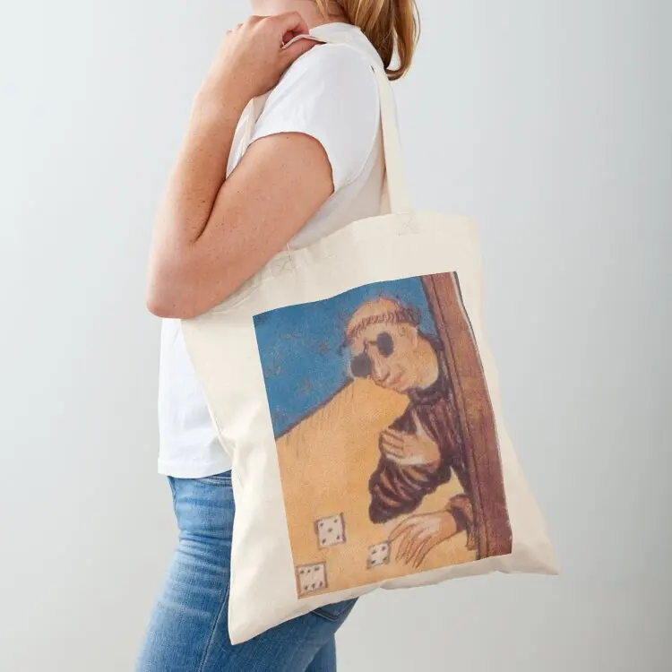 Medieval Creature Meme - Oculi de vitro cum capsula Tote Bag custom canvas bag Gift bag free delivery bags Shopper handbag