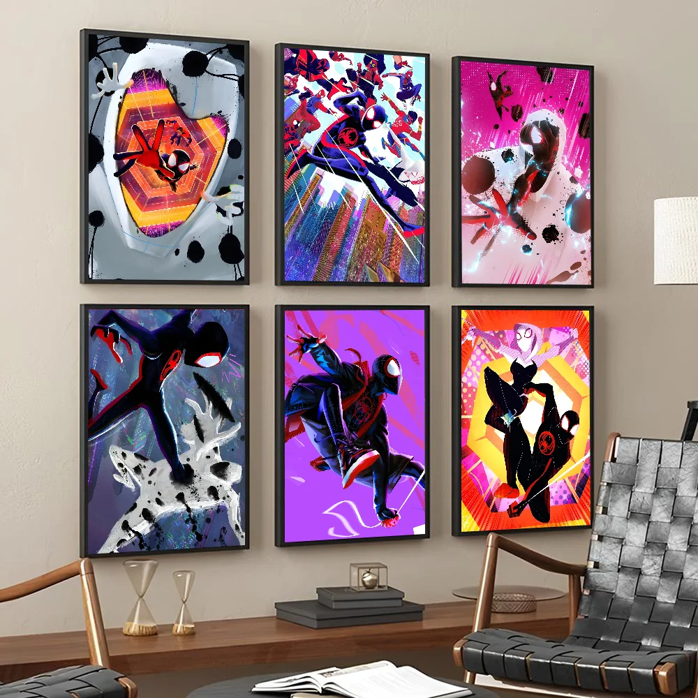 ملصق ورقي على شكل آية عنكبوتية ، رسم فني ، غرفة معيشة منزلية ، مدخل غرفة نوم ، بار ، مطعم ، مقهى ، الرجل العنكبوت ، حول الآية العنكبوتية ، 1 * *