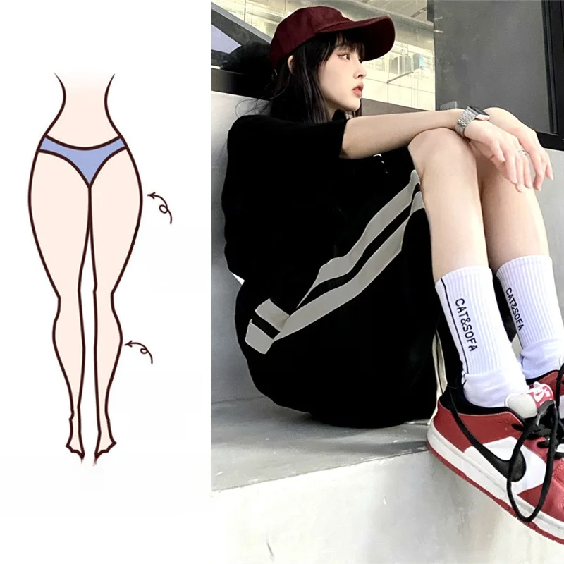 

Новые летние женские брюки из ледяного шелка с широкими штанинами, свободные, прямые, повседневные, длиной до середины икры, для работы, с высокой талией и карманами