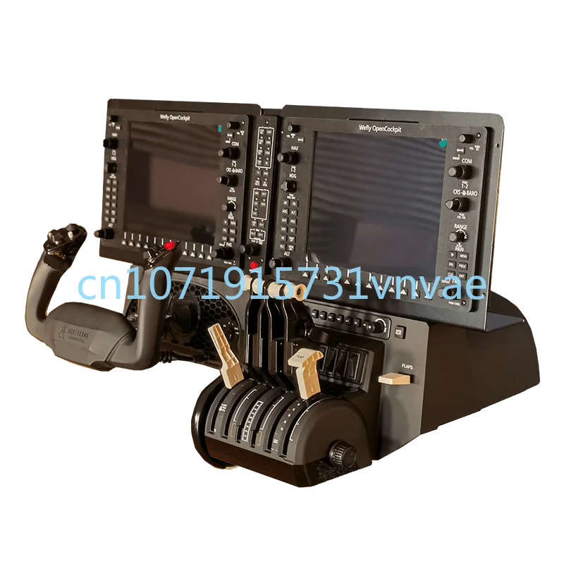 P3D Microsoft Simulated Flight G1000 Integrated Aerophone PFD/MFD Display Panel 10.4-Inch LCD Meters Display xplan/FSX/MSFS2020
