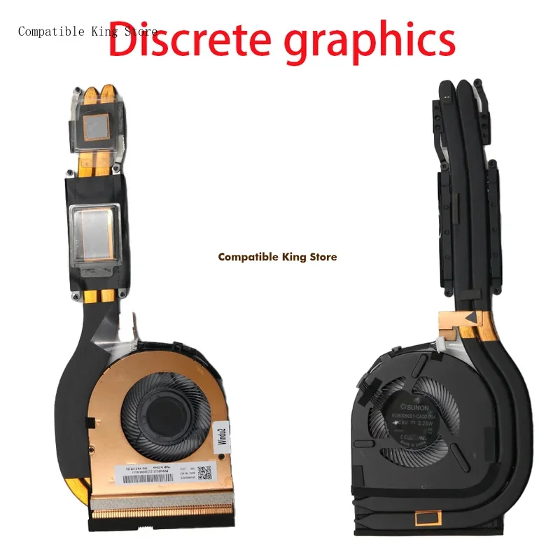 d+Original for Lenovo ThinkPad T470 T480 Heatsink FAN SWG Integrated / Discrete Graphics FRU:01YR202 01YR200 01ER499