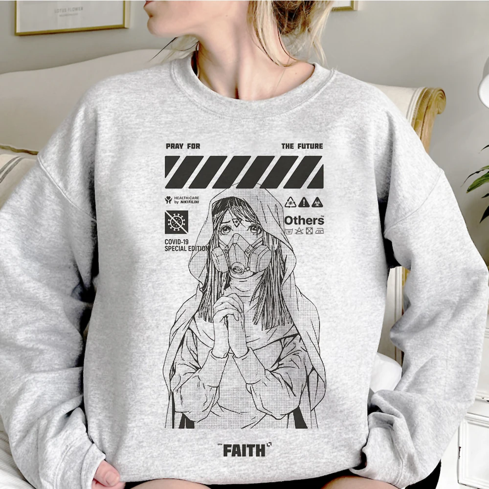 Cyber Y2k Techwear hoodie winter graphic funny youthful Japanese harajuku girl sweatshirts hoddie modern style Japanese