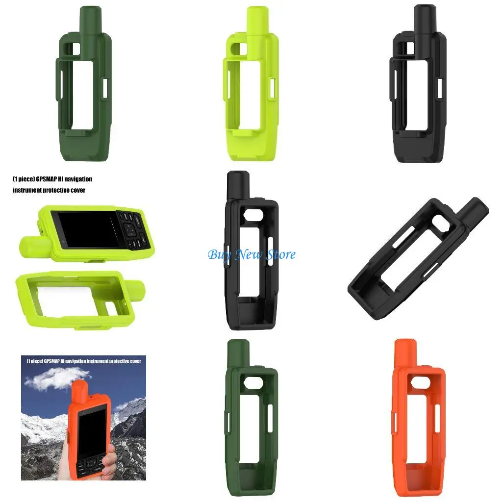 

20CE Nonslip Silicone Case Shell For GPSMAP Outdoor Navigation Unit Easy Installation