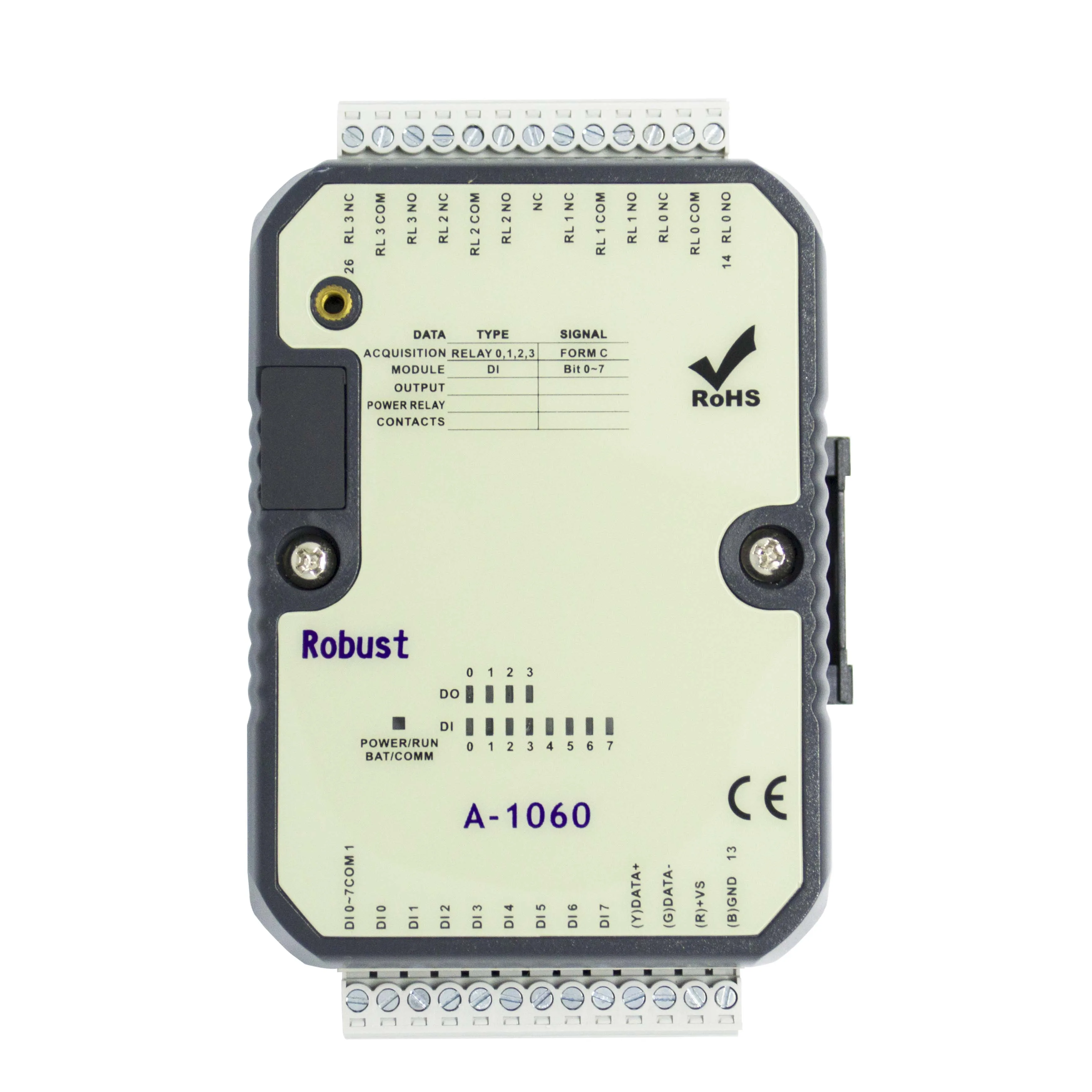 

8DI 4DO power relay I/O Module (A-1060)