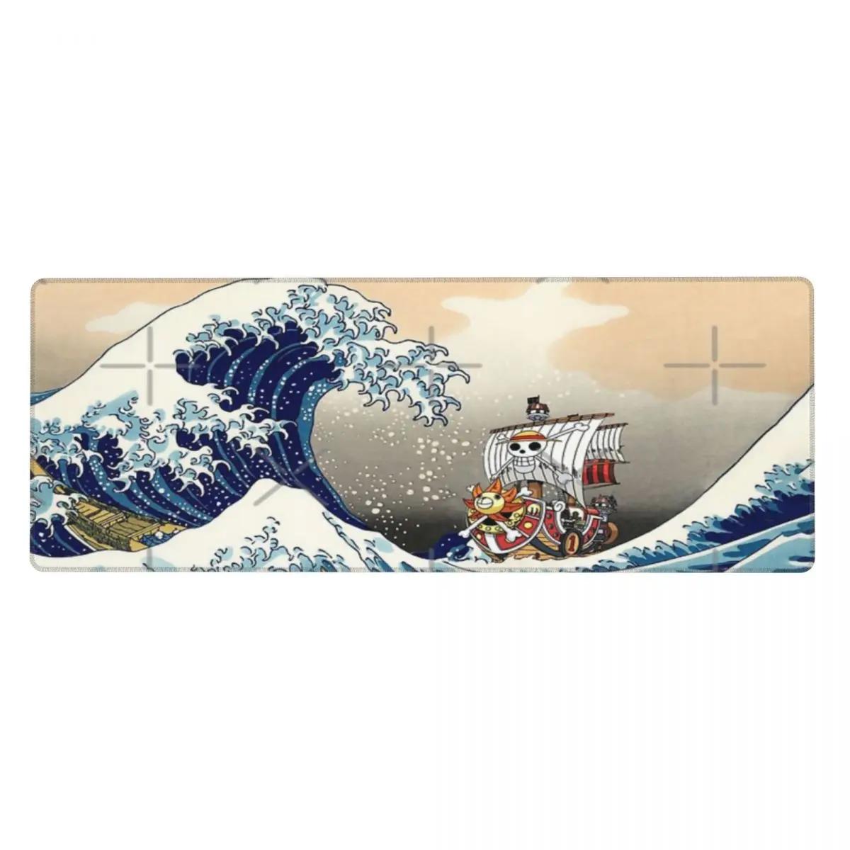 Great Wave Anime Manga The Sunny Rubber Keyboard Pads