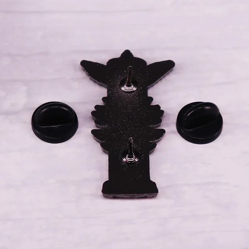 Funny Comic Badge Accessories Enamel Pin Funny Mash Up Jewelry