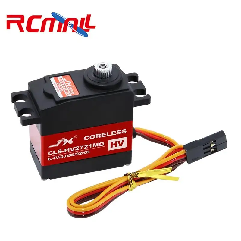 CLS-HV2721MG 23KG Digital Servo 32mm Coreless High Voltage IP67 Waterproof Metal Gear Servo Motor for 1/10 RC Car Buggy Truck