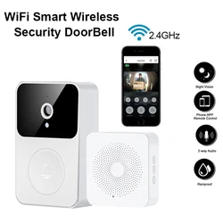 X9 WiFi Video Doorbell Wireless HD Camera Security Alarm Smart Home Door Bell WiFi Intercom