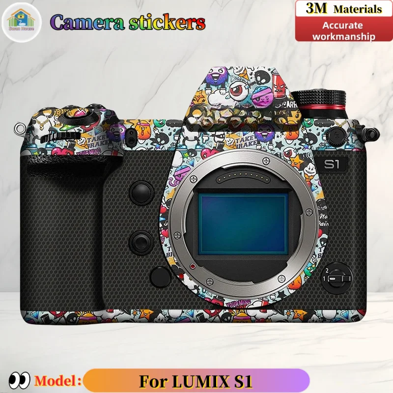 

For LUMIX S1 Camera stickers, DIY skin,Precision tailoring wear-resistant protective film