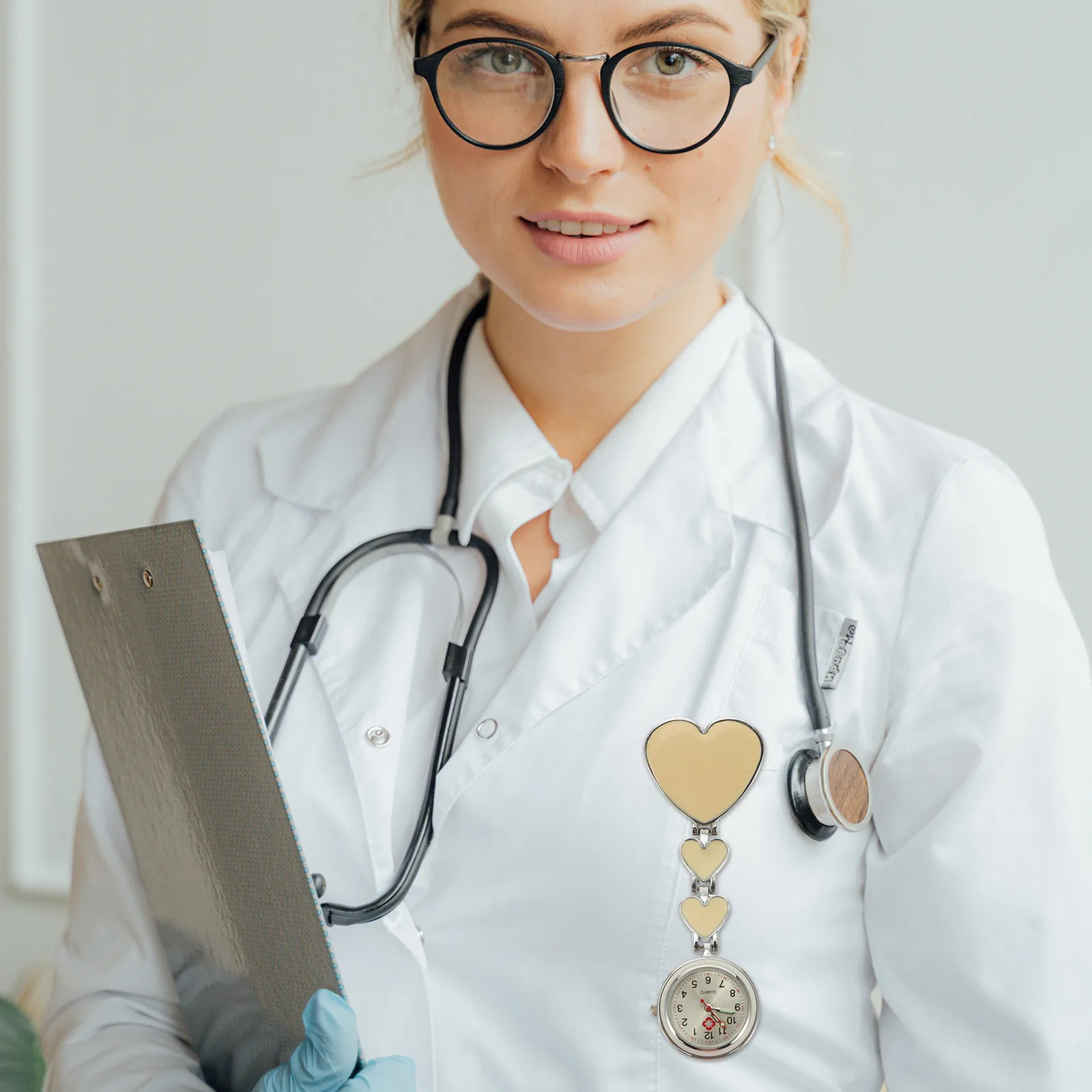 relogio-luminoso-a-prova-d'agua-para-enfermeiras-1-peca-qualidade-premium-aco-inoxidavel-resistente-ao-desgaste-acabamento-liso-profissional