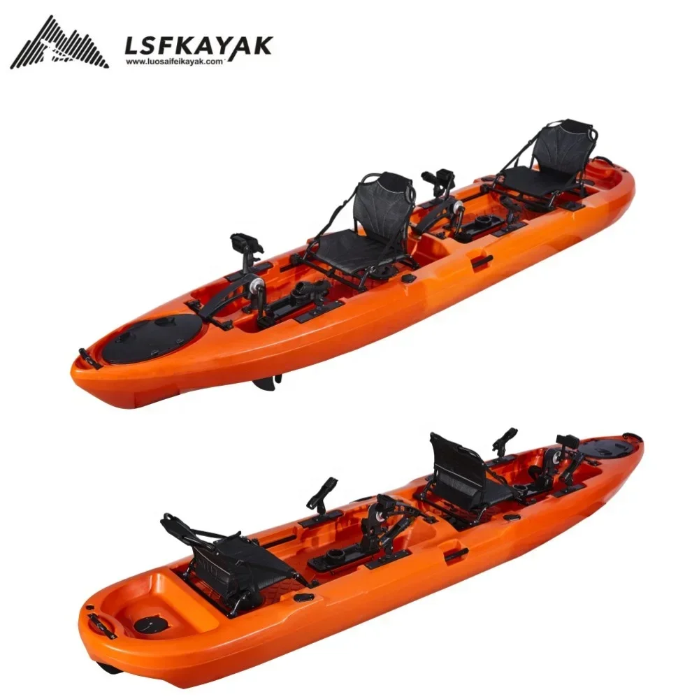 Hot Sale 14FT  Pedal Kayak Sea Boat Fishing Kayak