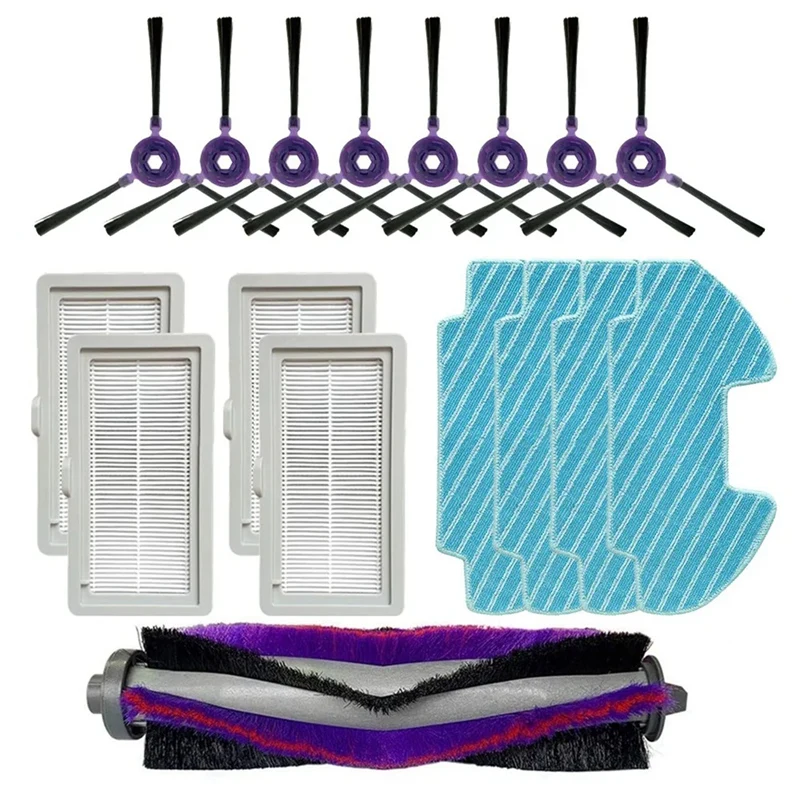 Peças de pano Mop para Midea, Escova lateral, Filtro Hepa, Peças para I5, I5C, VCR10W, VCR07, VCR08, MR09, Samsung VR05R5050WK