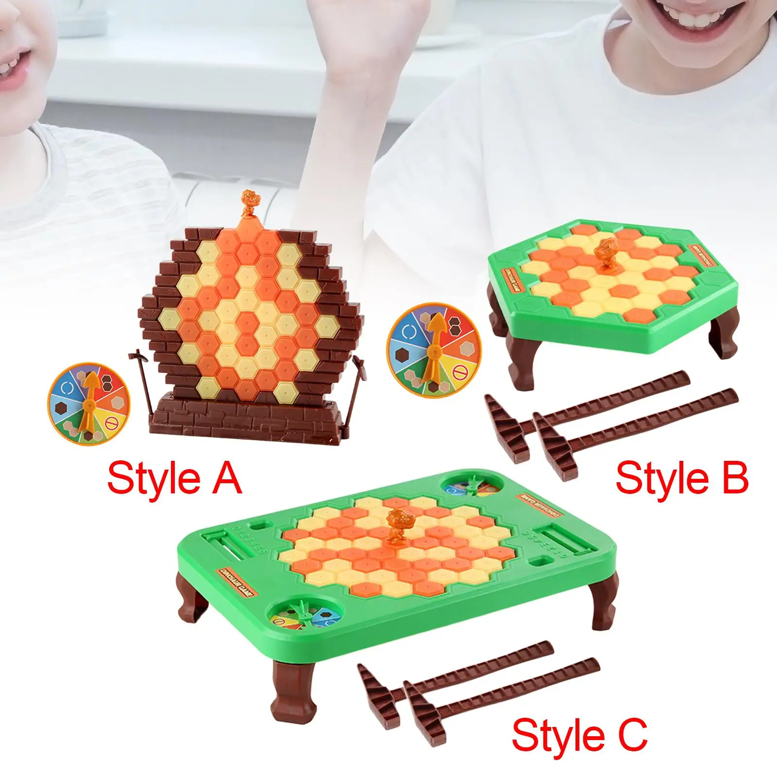 Knock Block Block Ice Breaking Game para Crianças, Puzzle Table