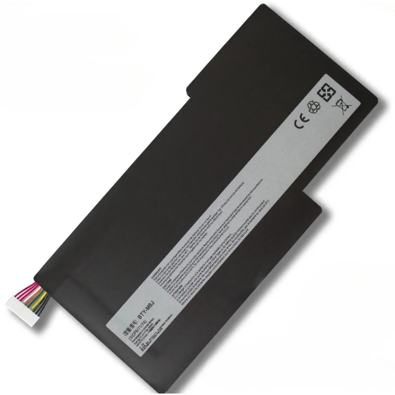 

NEW BTY-M6J Laptop Battery for GS63 GS63VR 6RF GS73 GS73VR 6RF MS-17B1 MS-16H2 MS-16K2 GS63VR-7RF BTY-U6J 64.98Wh 5700mAh