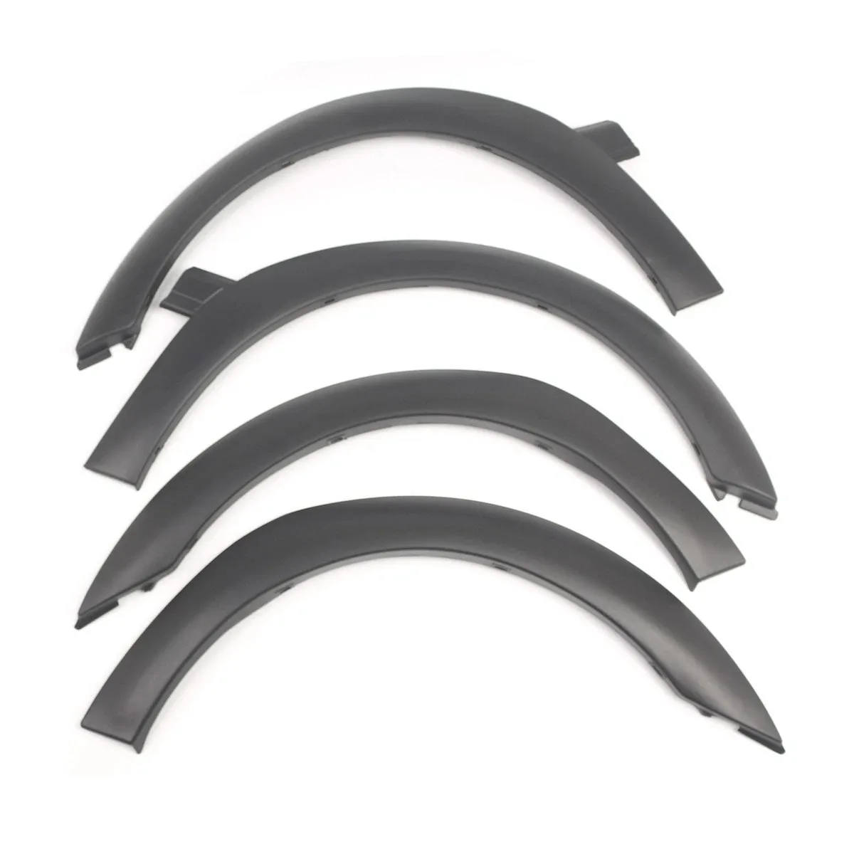 For 1992-1998 VW Golf Mk3 for Models With 3 Doors Black 4Pcs Fender Flares Mud Flaps Anti‑Collision Kit Car Accessories Set