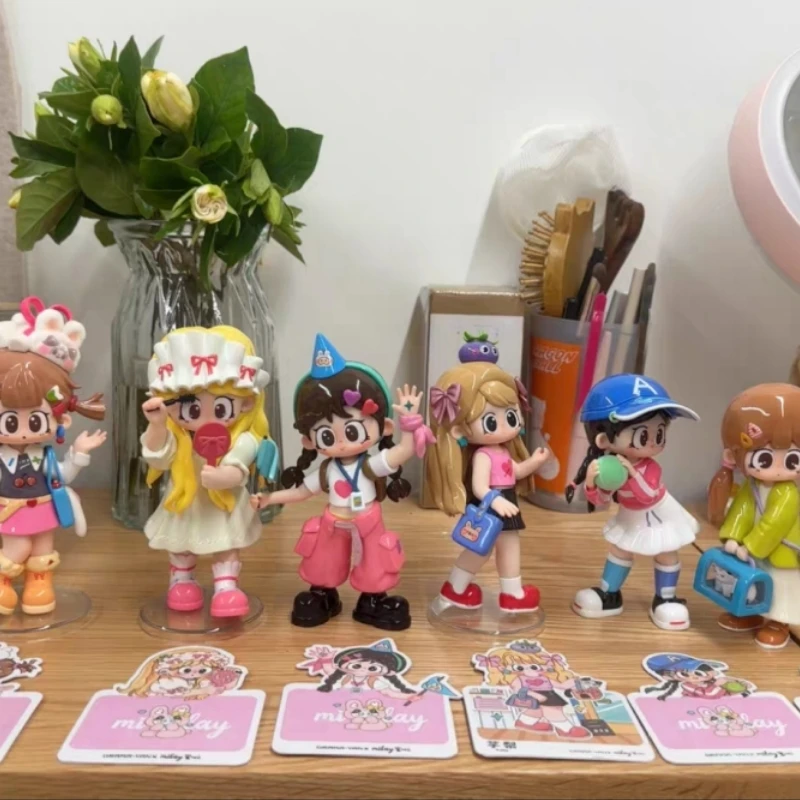 

Новая подлинная серия Синдром Мила Девушки, слепая коробка, модная игровая кукла для девочек, модель Bestie, игрушка, настольная коллекция, орнамент, подарки