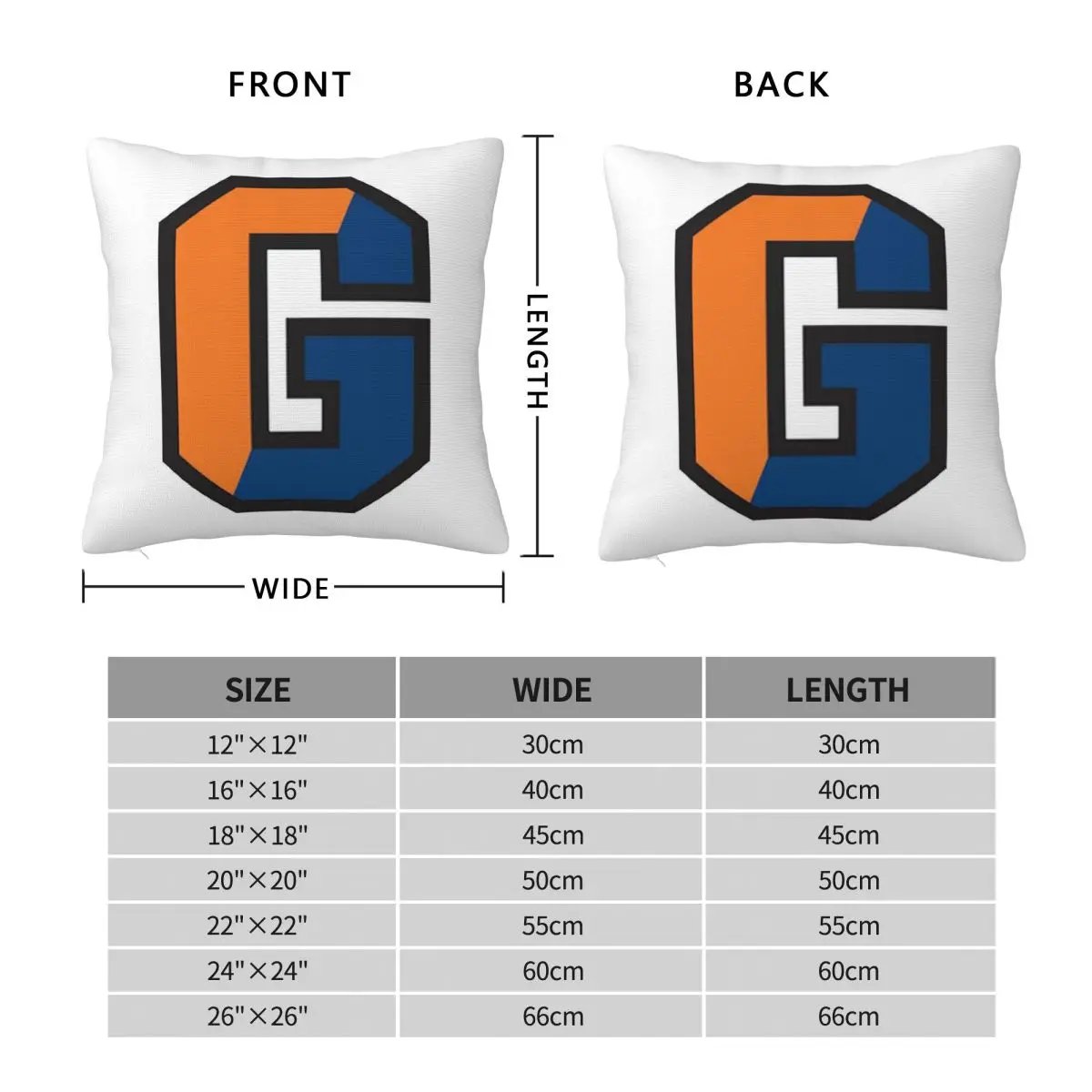 Gettysburg College Square Pillowcase Polyester Linen Velvet Printed Zip Decorative Throw Pillow Case Bed Cushion Cover Wholesale