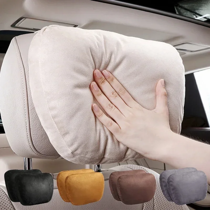 

High-Quality Car Headrest Neck Support Seat / Maybach Design S Class Soft Universal Adjustable Car Pillow Neck Rest Cushion