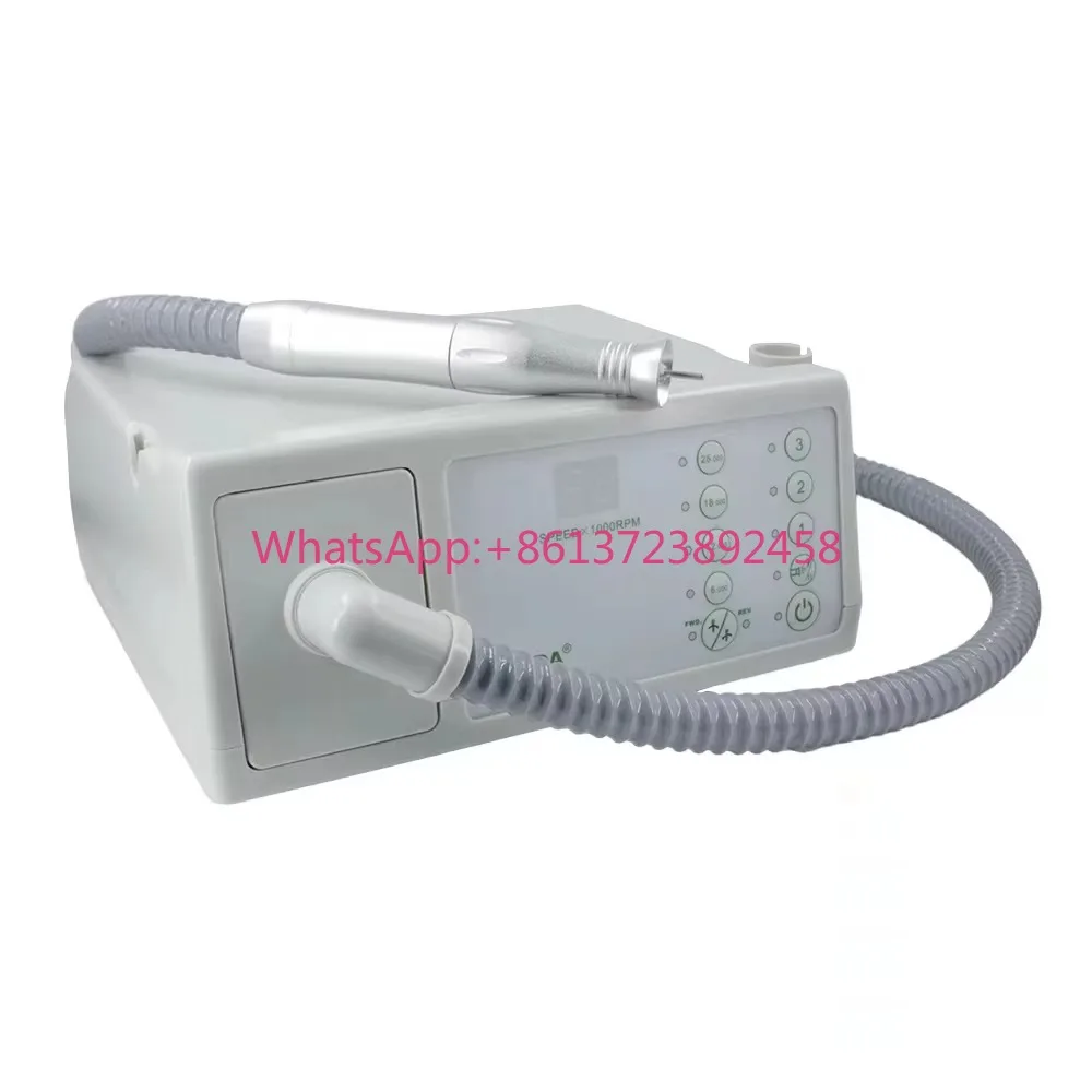 Professional brushless pedicure nail drill polish agent filling vacuum machine equipment with filter collection vacuum system