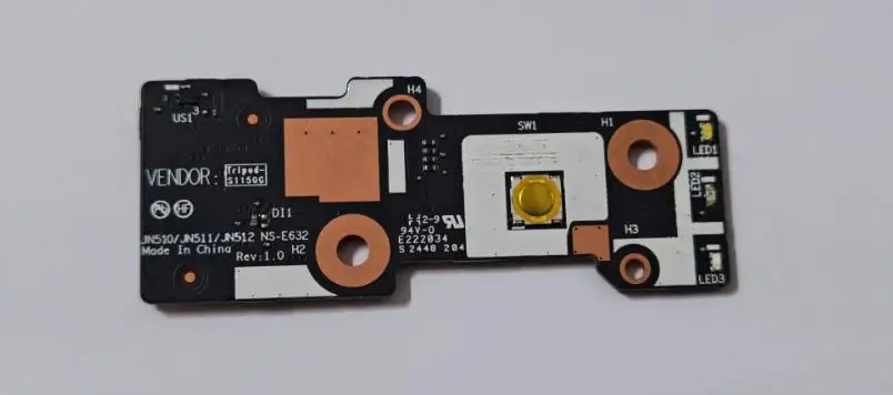 ORIGINAL STOCK USB BOARD FOR LENOVO MNE50 NS-H081 JN510 NS-E632 NS-H083 HDD BOARD POWER SWITCH BUTTON
