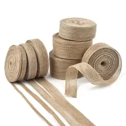 10 meter 6 mm-50 mm natuurlijk vintage jute jute lint voor bruiloften riem bloemisterij kerstversiering DIY geschenkverpakking