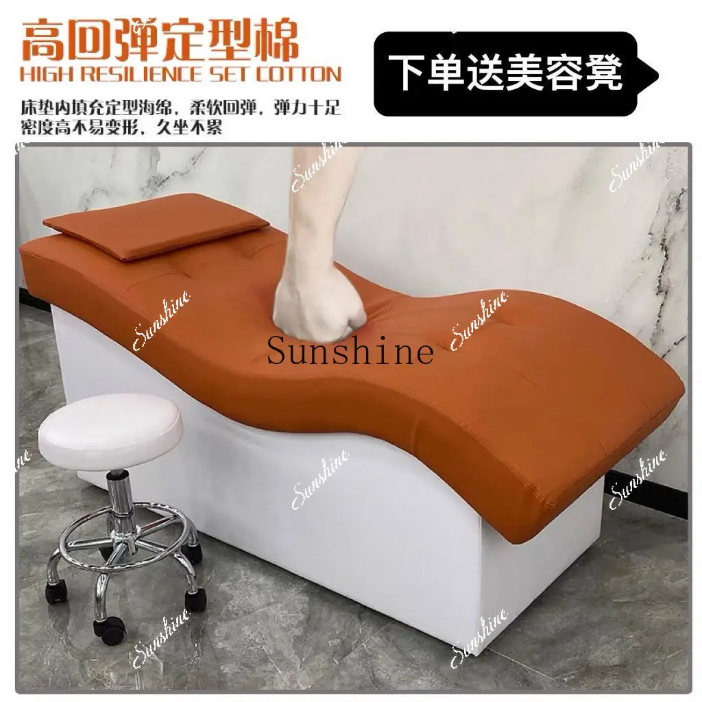 

Face wash bar bed beauty salon barber shop ear bed solid wood massage latex TF