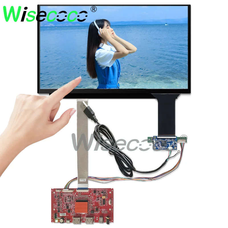 13.3 Inch 3840x2160 LCD Screen IPS 4K Touch LCD Screen Laptop Android  Linux Raspberry Pi PS3 4 5 TV Box Gaming Box LCD Display