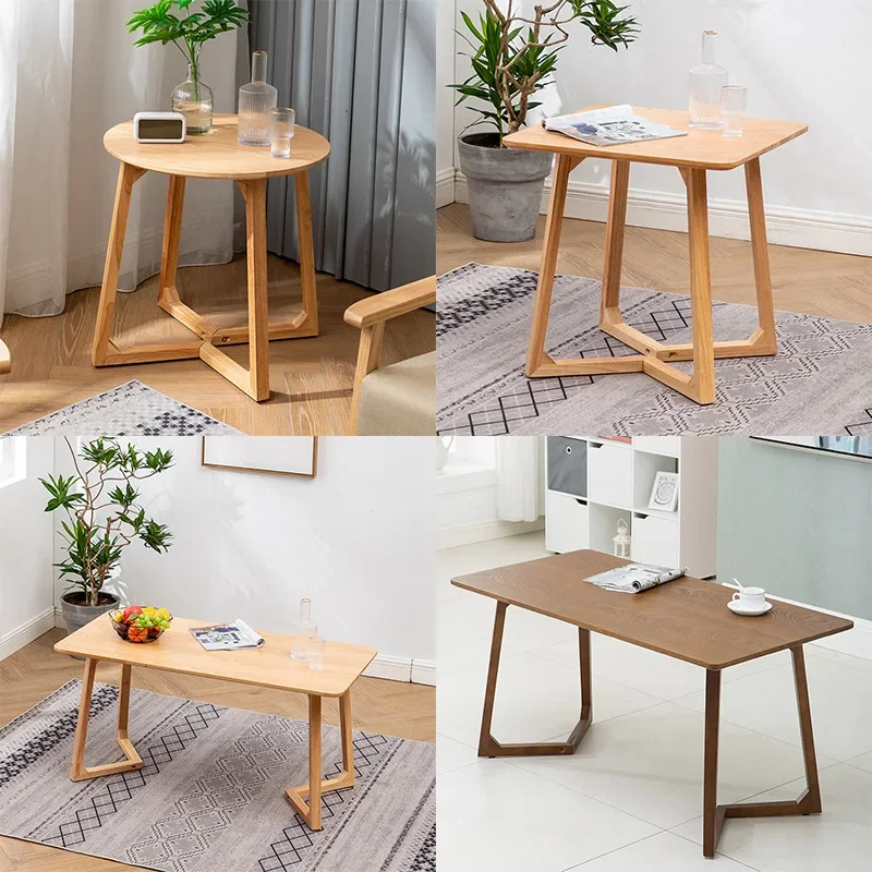 طاولة القهوة، سجل، طاولة مستطيلة، مقهى، مقهى شاي الحليب، بيضاوي، تفاوض، مكتب، بسيط، خشب متين #4