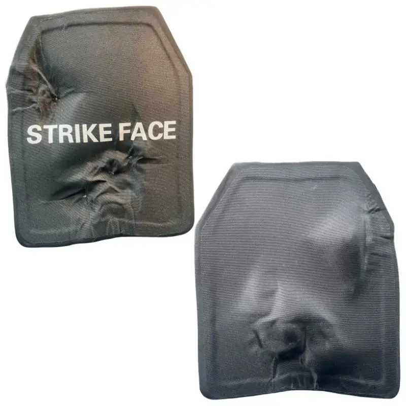 Ballistic NIJ IIIA bulletproof plate 10x12 inch lightweight tactical UHMWPE independent bulletproof vest insertion plate image 3