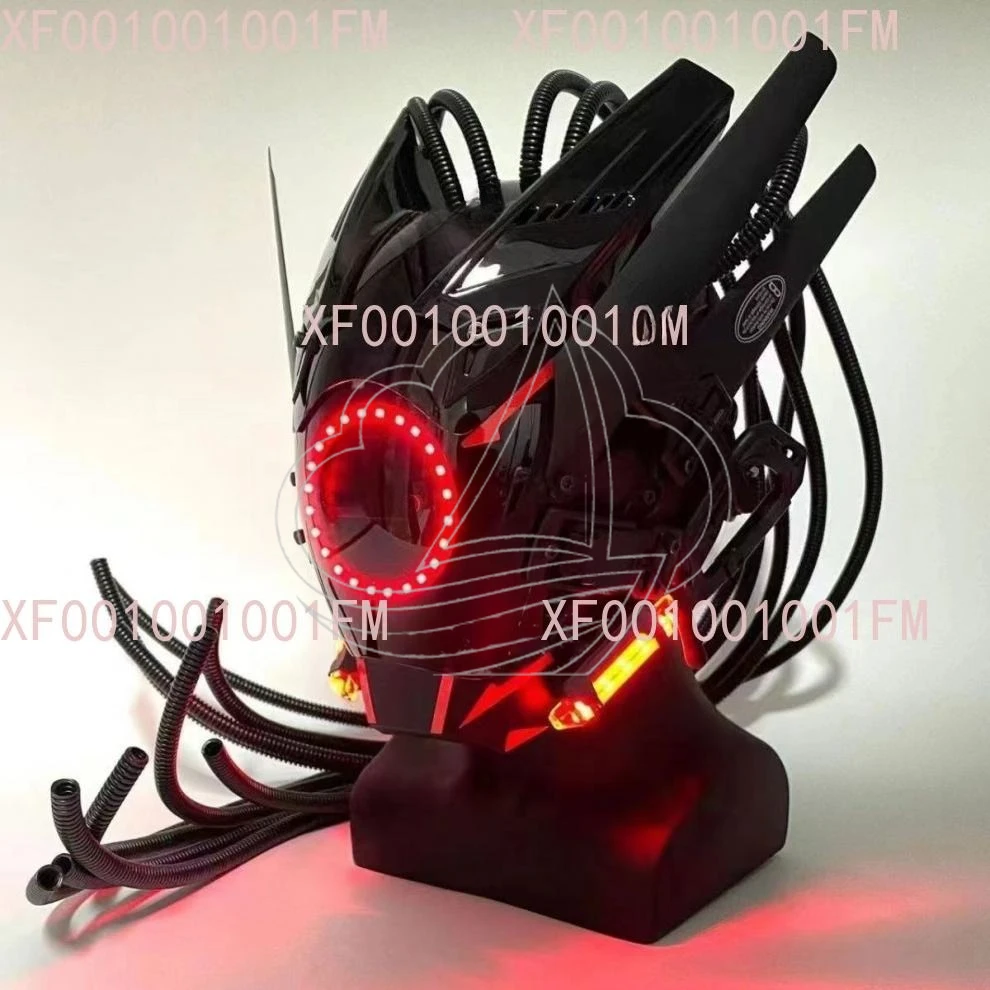 

Хищник шлем мужской механический светящийся полнолицевой головной убор тактический