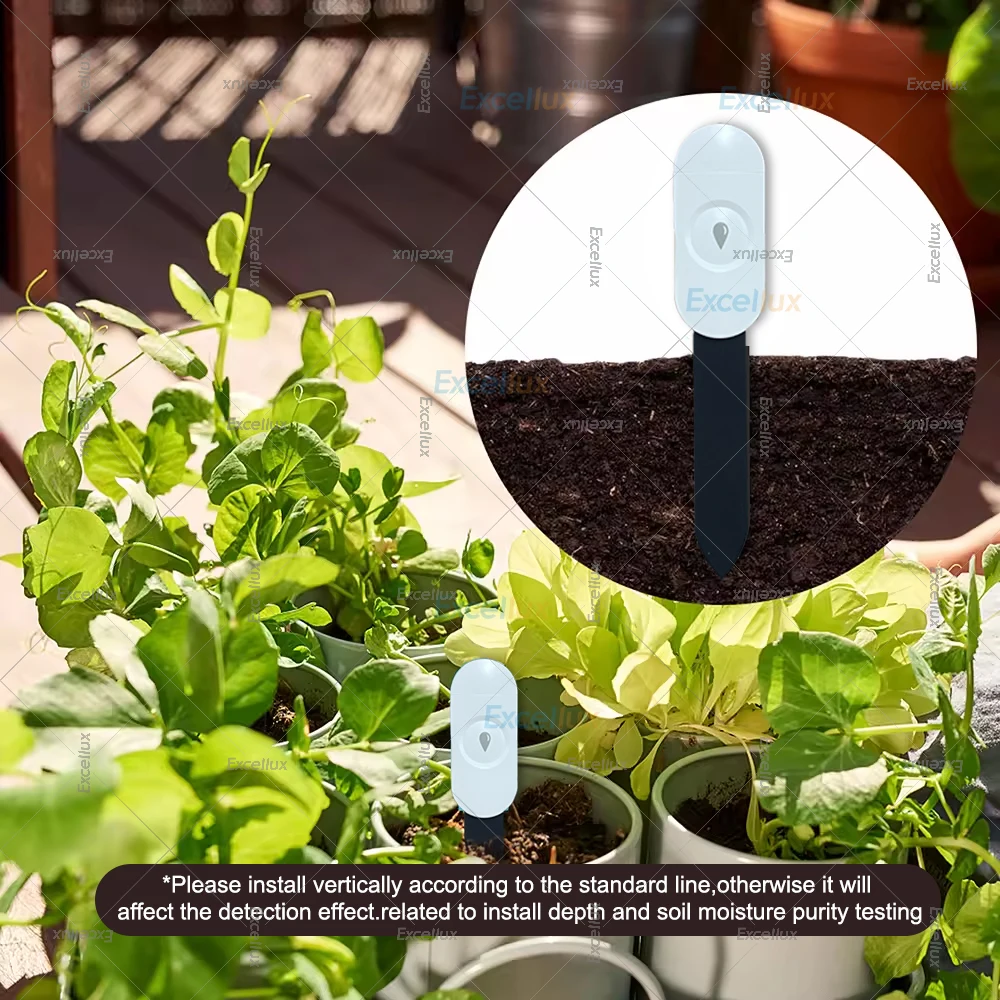 Zigbee Smart Soil Tester Moisture Sensor Real Time Monitor Temperature And Humidity Meter Works With Home Assistant Zigbee2MQTT