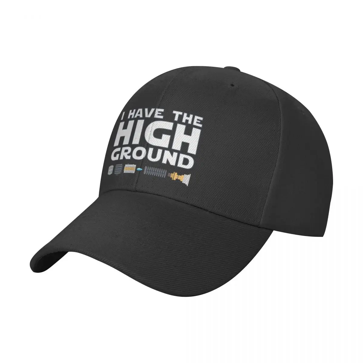 

I Have The High Ground Baseball Cap Luxury Hat Sunscreen Anime Hat New Hat Men's Baseball Women's