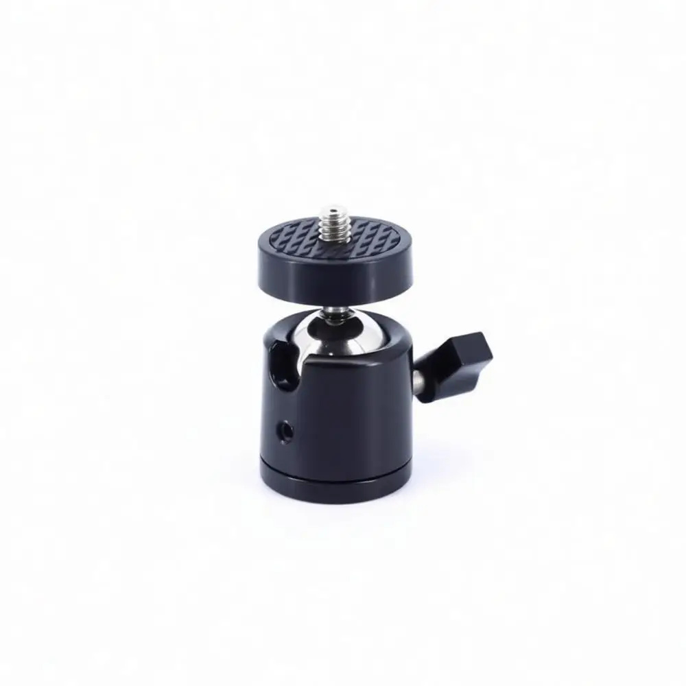 Soporte universal giratorio para trípode de teléfono, con base de 360 grados para colocar el dispositivo en la parte superior, ideal para la configuración de equipos de fotografía móvil y transmisiones en vivo.