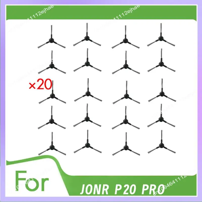 N83R 20 قطعة فرشاة جانبية ل Jonr P20 Pro الذاتي تفريغ جهاز آلي لتنظيف الأتربة أجزاء استبدال طويلة الأمد قطع الغيار الملحقات
