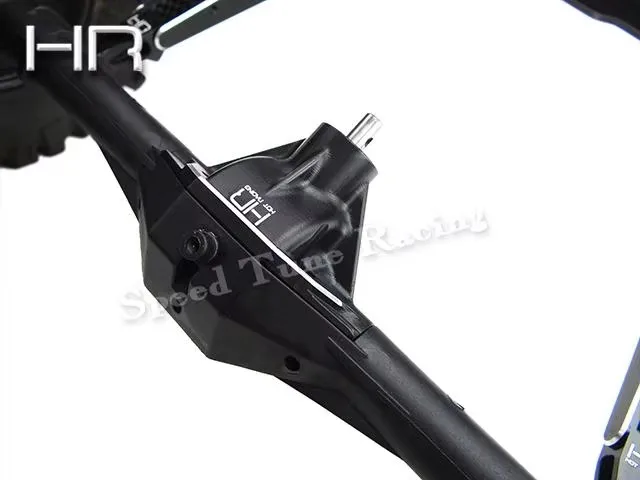 ホットレーシング CNC 加工アルミニウム合金リアアクスルカバー ベアリング付き Losi 1:10 Rock Rey Baja Rey 4WD用