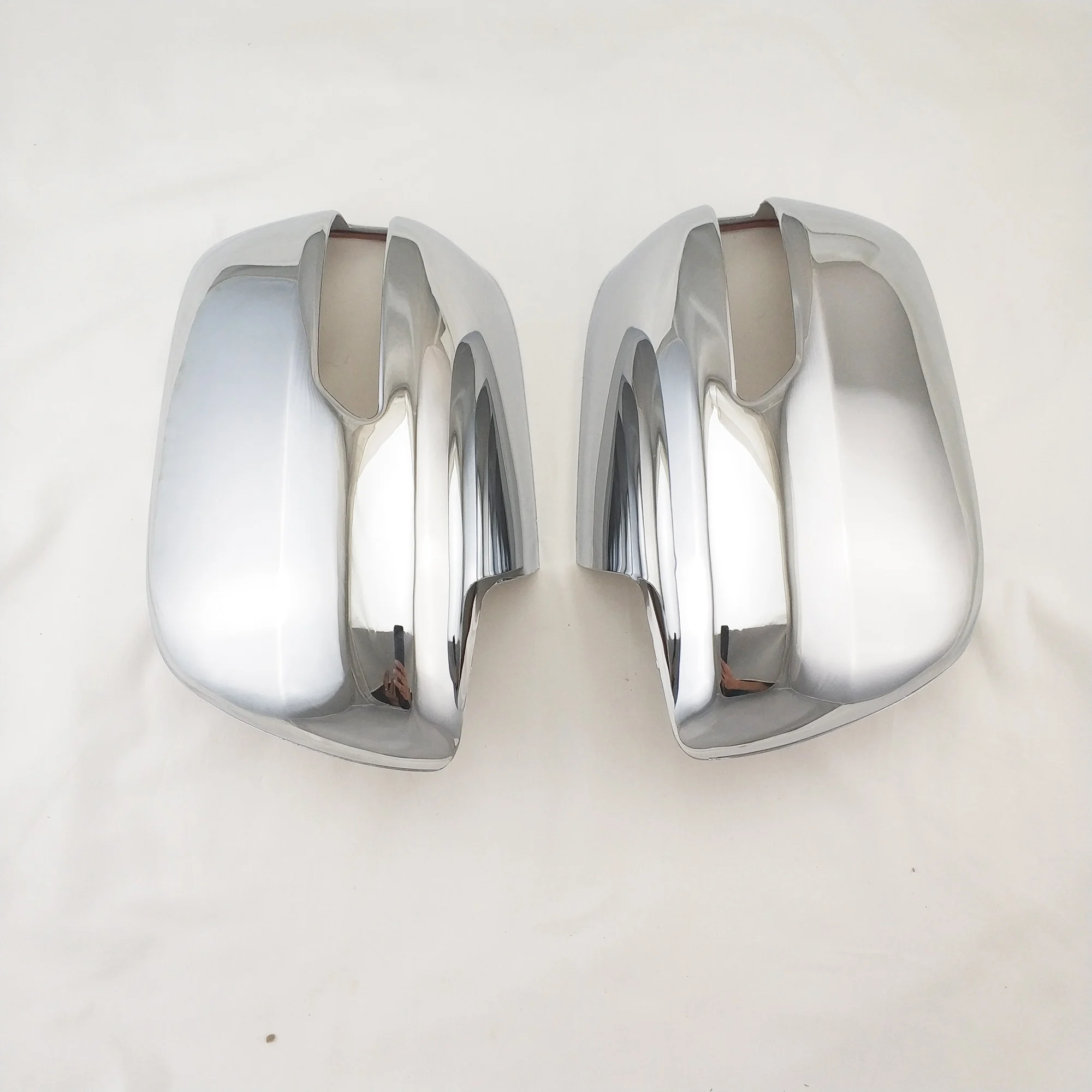 For Toyota Land Cruiser Prado FJ150 150 2010 2014 2015 2018 Rearview Car Accessories Plated Chrome Door Mirror Cover Paste Style