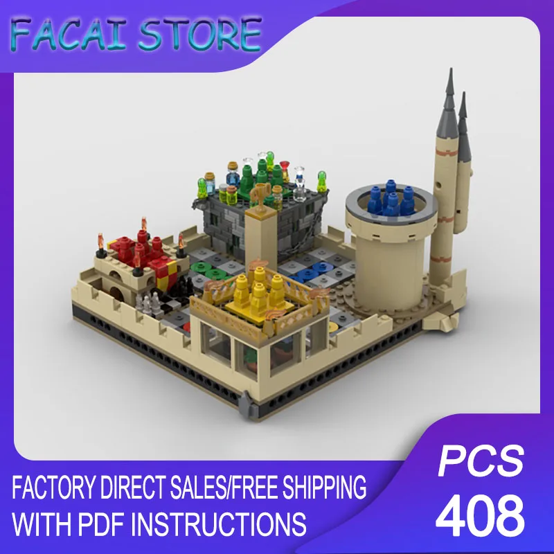

Magic Rings Model Moc Building Bricks Modular Wizard Hp Model Technology Blocks Christmas DIY Toy Construction Gifts