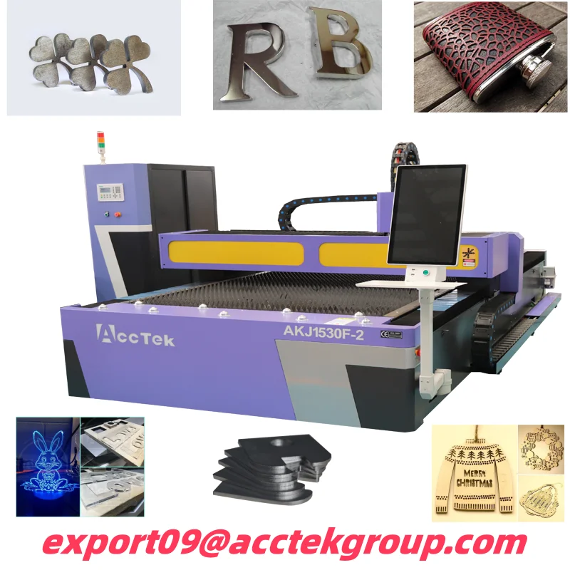 3000w CNC Laser Cutting Machine Dual Controller Fiber Laser Metal Sheet Processing All in One Plywood Acrylic Carton Box Cutter